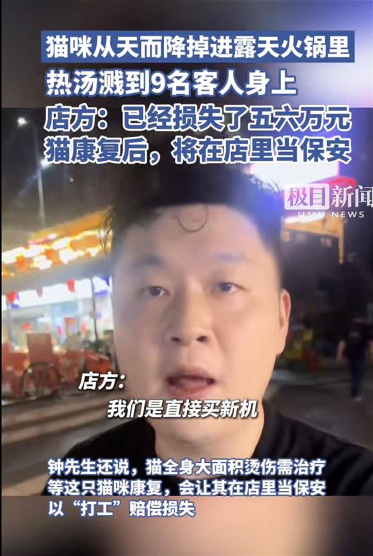 皇冠信用网账号申请
_一只猫“从天而降”掉进火锅皇冠信用网账号申请
，多名客人被烫伤，为什么这位老板不被骂反被夸？